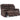 Dynamo2 brown fabric reclining loveseat