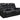 Harley black power reclining loveseat
