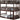 Triple Twin Bunk Bed in Cappuccino