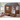 Twin Log Cabin Low Loft Bed in Rustic Walnut-Donco