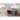 Tent Twin Low Loft Bed with Slide in Blue