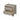 Lyssa Champagne Nightstand with Two Drawers