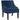 Alyce Accent Chair Navy Blue. Featuring sloped arms, welt trim, and covered in luxurious velvets, this updated club chair-style silhouette has a clean, tailored look with comfortable support.