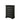 Amalia Chest of Drawers in Black. It is finished in a two-tone black with textured black drawer fronts. It features five drawers that open smoothly on ball-bearing glides.
