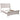 Coralee Sleigh Bed in Antique White