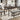 Ember 6PC Dark Brown Dining Table