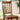 Foster Transitional Side Chair in Dark Oak Finish. A must have dining chair with a counter seat and slatted back design. Made in solid wood and wood veneer.