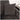 Lauritz Sofa in Brown- Rounded Padded Arms, stainless steel leg, linen-like fabric, high density foam cushions, pillow included