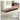 Mahony Button Tufted Bench in Brown- made of solid wood & wood veneer, padded flannelette, clear acrylic legs