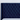 Ryleigh Upholstered Bed in Navy Blue