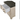 Sawyer Nightstand in Antique Taupe Finish
