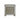 Cosette Gray Glam 2 Drawer Nightstand
