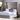 Gray Button Tufted Calking Bed - Rosabelle